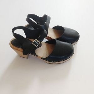 Lotta Stockholm swedish leather clogs